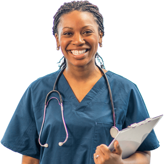 Smiling nurse