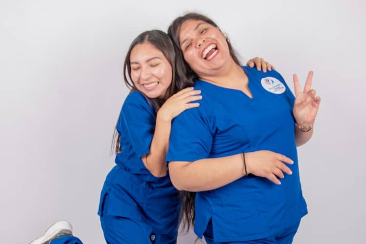 Two friend nurses